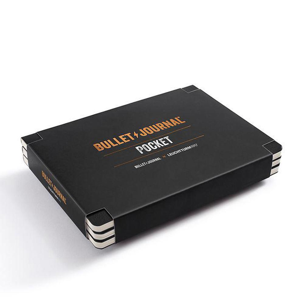 Leuchtturm1917 Pocket Bullet Journal 3 Pack